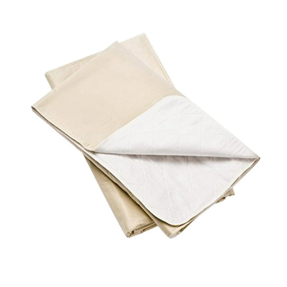 Platinum Care Pads Washable Incontinence Underpads 34" x 36", Tan, Pack of 5