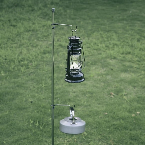 Peggybuy Aluminum Alloy Outdoor Tent Lamp Holder Hook Camping Hunting Lantern Hanger