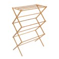 thumbnail image 3 of Honey-Can-Do Bamboo Folding Laundry Clothes Drying Rack, Natural, 3 of 11