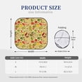 thumbnail image 3 of JUNZAN Fruits And Vegetables Pattern Car Windshield Sun Shade | Reflective Sunshade | Foldable 2-Piece Sun Shield Protect Your Car | Fits Sedans, SUVs, Hatchbacks-Large, 3 of 6