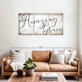thumbnail image 2 of Elephant Stock Amazing Grace Typography Wall Art - Horizontal Multi Panel Canvas - Living Room Wall Decor - Inspirational And Typography Multi Panel - Black And Brown Decor - 56" x 27", 2 of 8