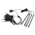 thumbnail image 4 of Luz ambiental LED RGB Música remota Control de aplicaciones móviles Modos múltiples 5 lámparas para panel de puerta Tablero, 4 of 5