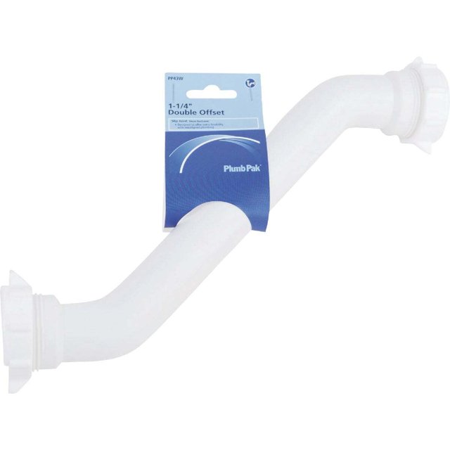 Tubería Plumb Pak Slip x Slip de plástico con doble compensación