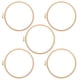 thumbnail image 1 of 5Pcs Embroidery Hoop Frame Round Wide Bamboo Portable Desktop DIY CrossStitch Supplies 19cm, 1 of 5