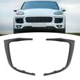 thumbnail image 4 of Automotive Front Bumper Fog Light Grille Air Guide Trim for Porsche Cayenne 958 2015-2018 9585059450, 4 of 5