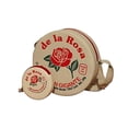 thumbnail image 4 of SET de 2 Piezas: BOLSA y MONEDERO en forma de MAZAPAN, Diseño de Dulce Tipico Mexicano, Forma Redonda, Bandolera, Vini Piel, Moda Kawaii, Estilo Novedoso y Encantador, Color Beige., 4 of 5