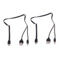 thumbnail image 1 of Cable de audio para altavoz portátil (2 unidades, 3,5 mm, USB 2.0, macho, mini, 5 pines), 1 of 4