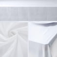 thumbnail image 3 of Manteles Desechables para Mesa Rectangular, Mantel para Mesa de Banquetes, Eventos y hogar, Tablón, Mantel de PEVA, Impermeable, Resistente al Desgaste (Blanco), 3 of 4