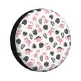 thumbnail image 1 of Fotbe Cute Dinosaur Funda de Llanta de Repuesto con Estampado, Engrosada, Ajuste Universal para Jeep, Remolque, RV, SUV, Camión-17 inch, 1 of 6