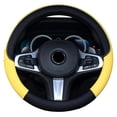 thumbnail image 2 of Car Universal 38Cm Steering Wheel Cover, Auto Interior Leather Protective Cover With Non - Slip Grip, Suitable For Most Cars As Season - Less Vehicle Accessories, 2 of 3