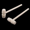 thumbnail image 5 of 30PCs Mini Wooden Hammer for Lobster Crab and Other Shellfish,Solid Wood Mini Mallet Knocking Planet Cake Wooden Hammer, 5 of 9