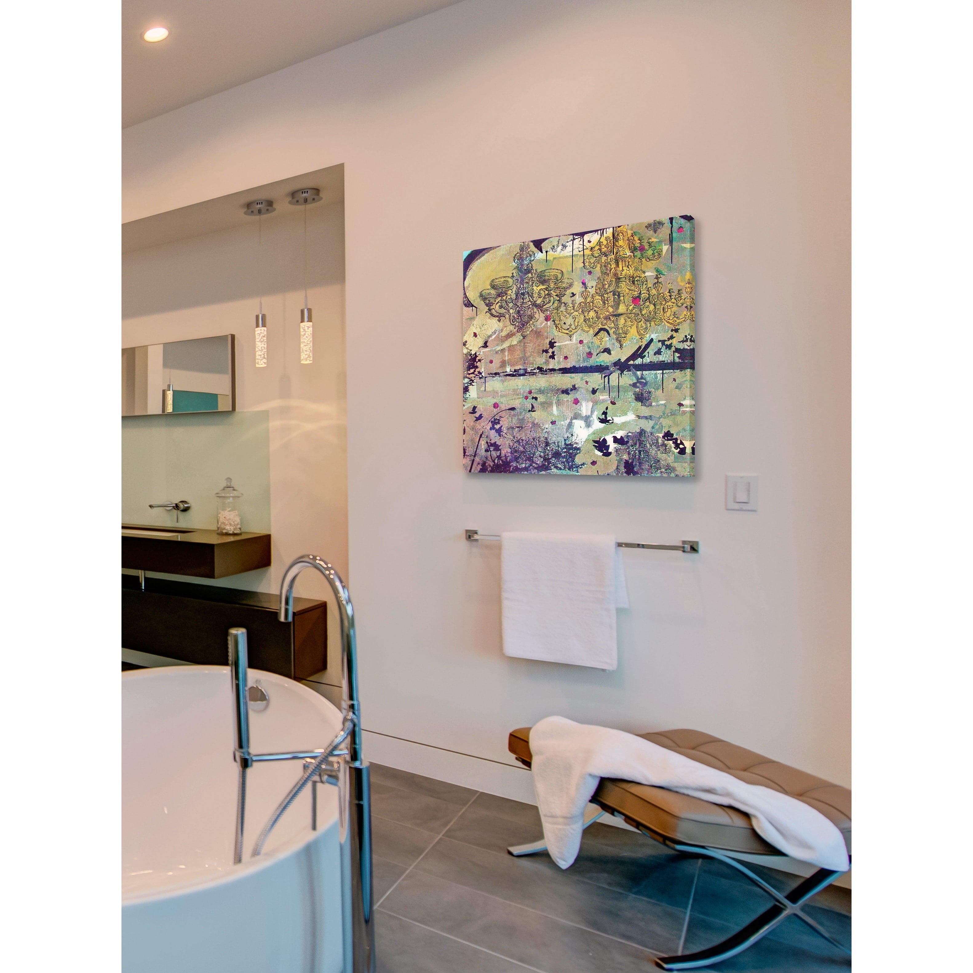 Marmont Hill "Third Equinox" by Tracy Silva Barbosa Painting Print on Canvas