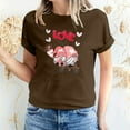 thumbnail image 1 of Meichang Hauts de Vacances pour Femmes T-Shirt de la Saint-Valentin Mignon Cœur Graphique T-Shirts Mignons Hauts de Vacances T-Shirts Manches Courtes Col Rond Mode 2025, 1 of 5
