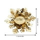 thumbnail image 3 of Christmas Golden Iron Candlestick Table Decoration Christmas Day Decoration Snowflake Decoration Table Arrangement, 3 of 7