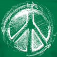 thumbnail image 3 of CafePress - Urban Peace Sign Sketch Women's Dark T Shirt - Women's Traditional Fit Dark T-Shirt, 3 of 4