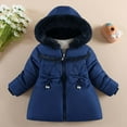 Admvng Girls' Outerwear Jackets & Coats Winter Clothes Plus Velvet