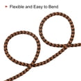 thumbnail image 4 of 2 Pack Aux Cable 3.5mm Male to Male Nylon Braided 3Ft 3 Pole Hi-Fi Stereo Sound Auxiliary Cord Orange Gold, 4 of 6