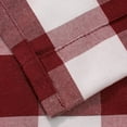 thumbnail image 4 of Buffalo Check Plaid Gingham Custom Fit Farmhouse Window Curtain Tie Up Shades - Assorted Colors, 4 of 8