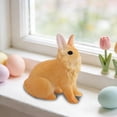 thumbnail image 6 of Easter Decor，Easter Decorations,Spring Decor,Easter Realistic Solid Model Sitting Decorative Ornament Cute Figurine for Home Table Easter Party Decoration(Multicoloryellow), 6 of 6