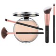 thumbnail image 3 of Emaxdesign Brochas De Maquillaje 17 Piezas Brocha Sintética Premium Para Base De Maquillaje En Polvo Para Mezclar Rubor Corrector Ojos Cara Líquido Polvo Crema Cosméticos Kit De Brochas (Oro Rosa), 3 of 5