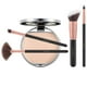 thumbnail image 3 of Emaxdesign Brochas De Maquillaje 17 Piezas Brocha Sintética Premium Para Base De Maquillaje En Polvo Para Mezclar Rubor Corrector Ojos Cara Líquido Polvo Crema Cosméticos Kit De Brochas (Oro Rosa), 3 of 5