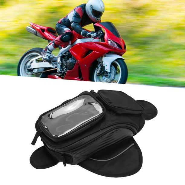 Bolsa de Motocliceta de Motocicleta Mochila decorativa de Tela Oxford Resistente Al Desgate Impertucir