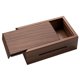 thumbnail image 1 of Caja de música de madera artesanal, caja de música antigua para hacer tú mismo, ideal para cumpleaños, bodas, para mujeres y hombres. Madera de nogal, 1 of 9