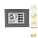 thumbnail image 2 of Caja Fuerte Negra de Seguridad Digital con Llave Pequeña Kingsman KMCF23N, 2 of 8