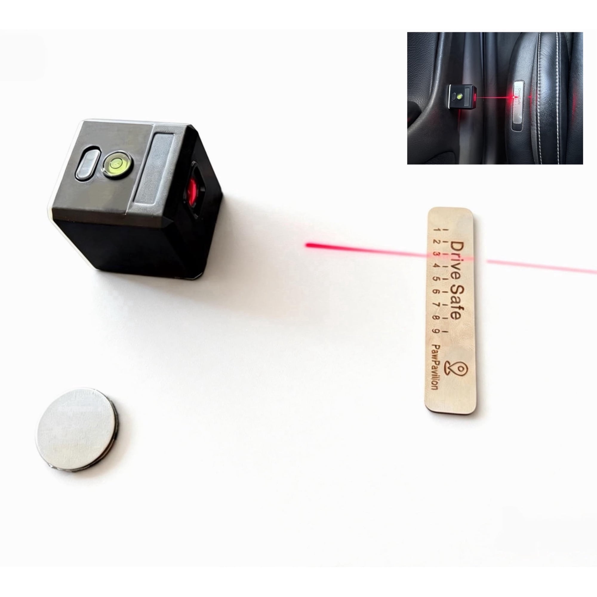 Memory Seat Upgrade Kit for Any Car, Laser Guided Position Reset - 3-Second Quick Adjustment for Shared Vehicles, SUV & Trucks