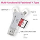 thumbnail image 5 of Lector de tarjetas SD 4 en 1 para iOS/Micro USB/USB Tipo C/USB para iOS y Android, smartphones, tabletas, tarjetas SD y Micro SD, PC, 5 of 8