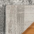 thumbnail image 3 of Gertmenian Imani Aria Shag Abstract Grey Indoor Area Rug, 5FTx8FT, 3 of 5