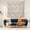 Doberman Heart Minimalist, variant on 50x50 Inch Square Wall Tapestry for Indoor & Outdoor, Living Room, Bedroom, Teen Room,Doberman Heart Full Beige Pattern