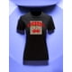thumbnail image 1 of Playera Blusa De Cerezas Cherries Con Fondo Animal Print Vintage Color Negro Talla Grande Marca Emil SaEs, 1 of 4