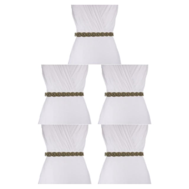 Cinturón de novia Sonducket con apliques de cristal beige