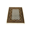 thumbnail image 2 of Cream Floral 2X3 Indo Botemir Oriental Rug, 2 of 11