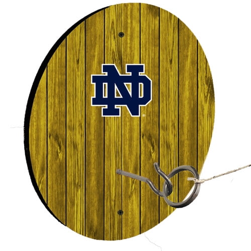 University of Notre Dame Yellow Ring Toss Lawn Game