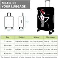 thumbnail image 6 of Travel Luggage Cover Suitcase Protector Fits 18-32 Inch Luggage Wheel Covers Patterned Travel Related Items Flower Luggage Protector Elastic Luggage Anti-scratch Suitcase Cover L, 6 of 6
