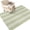 Green, Beige, Mint, variant on Washable Area Rugs 2x3ft Yellow Striped Throw Rug Non-Slip Non-Shedding Low-Profile Rectangle Beige Retro Minimalism Abstract Stripes Small Rug Carpet for Living Room Bedroom Dining Room Home Decor