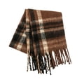 thumbnail image 1 of Bufanda cálida de invierno for mujer, chal largo, bufandas grandes, bufandas gruesas for clima frío, bufandas grandes y gruesas de gran tamaño., 1 of 2