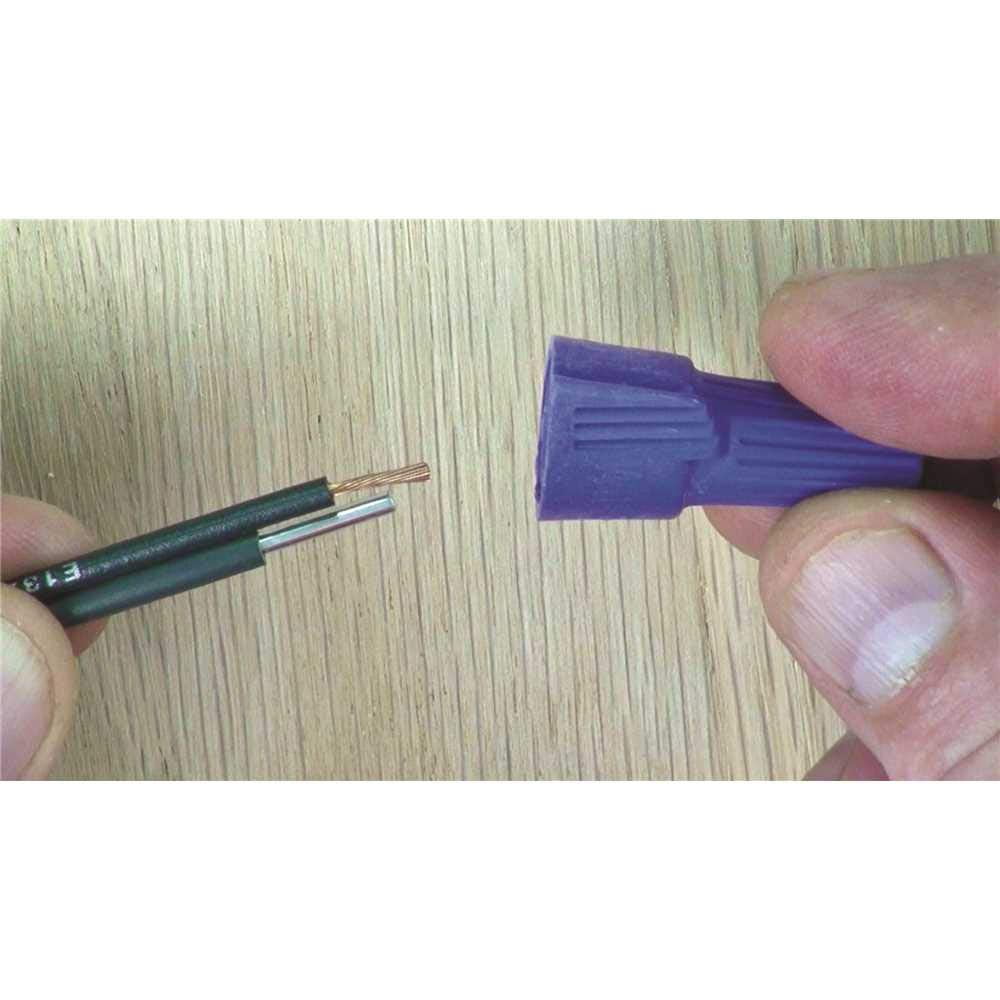 Ideal Twister Al/Cu Wire Connector, 65 - Purple, 10 Per Pack