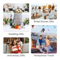thumbnail image 2 of Juego de vasos Drinkware AW BRIDAL Mr & Mrs con bolsa de 12 onzas, 2 of 8