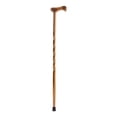 thumbnail image 2 of Brazos Twisted Brown Wood T-Handle Cane 37 Inch Height, 2 of 8