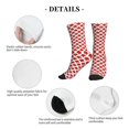 thumbnail image 5 of Men's Canada Maple Leaf Pattern Novelty Athletic Socks Women's Digital Printing Funky Patterned Crew Socks, 5 of 7