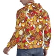 thumbnail image 3 of Hoodies for Men - Cute Food Cake Chicken Leg Donuts Long Sleeve Comfrt Men'S Fashion Hoodies & Sweatshirts, Sweatshirts for Men Hoodies Pullover Clothing Clothes with Pouch, 3 of 7