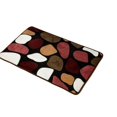 thumbnail image 3 of Carpet 40 cm x 60 cm Coral Velvet Pattern Bathroom Bathroom Rug Mat, 3 of 8