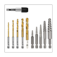thumbnail image 1 of Screw Extractor Set, 11 Pieces Easy Out Bolt Extractor Set, Reverse Drill Bit Extractor Set for Removing Broken Screws, 1 of 7