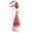 Glass-Red, variant on Recordable Christmas Tree Message in a Bottle Ornament with Playback | Voice Message Keepsake, Snow Scene Glass Bottle, Christmas Decoration,Glass-Yellow