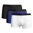 thumbnail image 2 of Aayomet Men's Boxer Briefs Rise Underwear Combination Breathable Boxer Shorts Swimming Trunks (White, S), 2 of 4