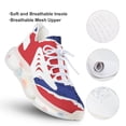 thumbnail image 3 of Stripe Line Pattern Walking Shoes for Men Woman Lightweight Tennis Fashion Elastic Sports Shoes Cushion Basketball Shoes, 3 of 7