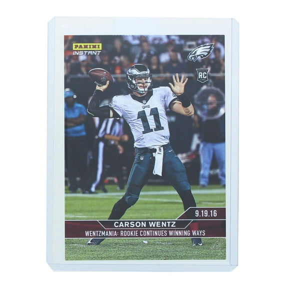 NFL Philadelphia Eagles Carson Wentz #46 2016 Panini Instant Base Card